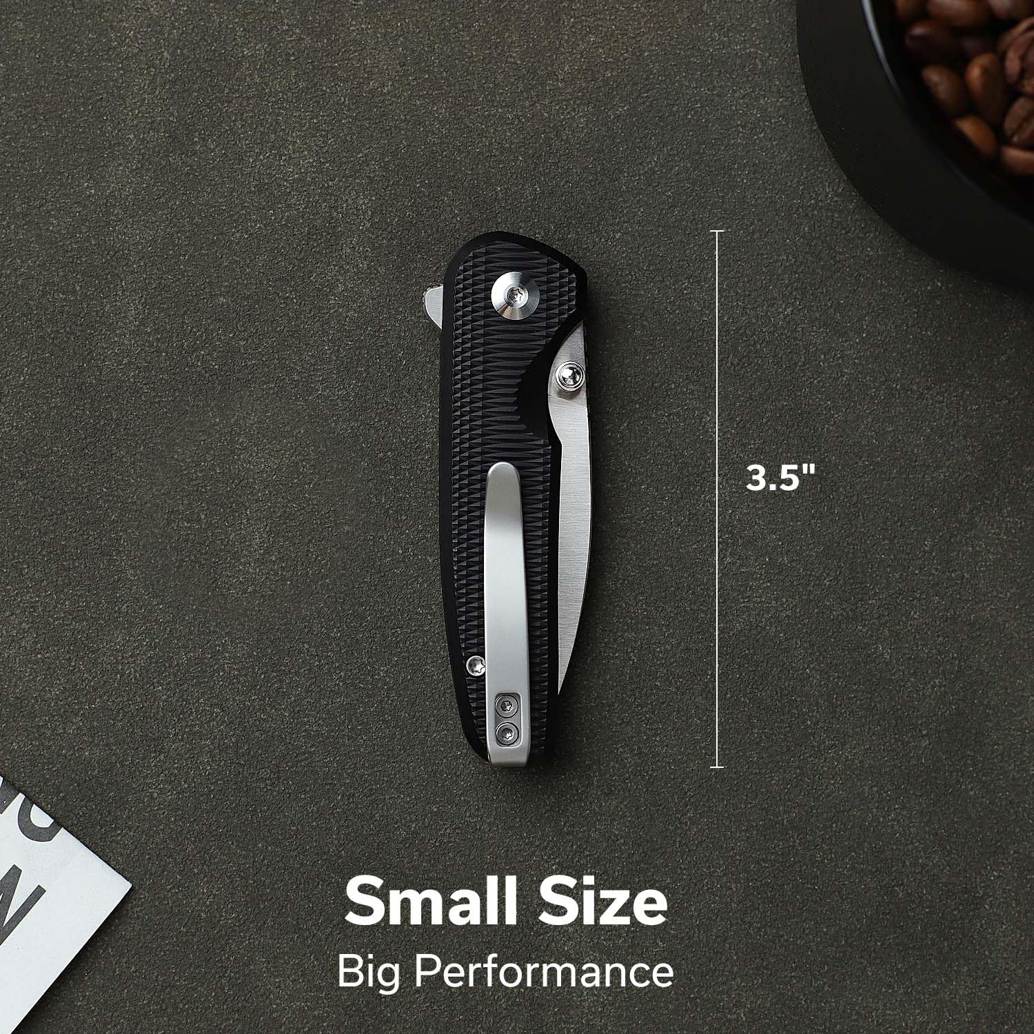 CIVIVI Mini Shakan Pocket Folding Knife with 2.48" Nitro-V Blade C20052F-1