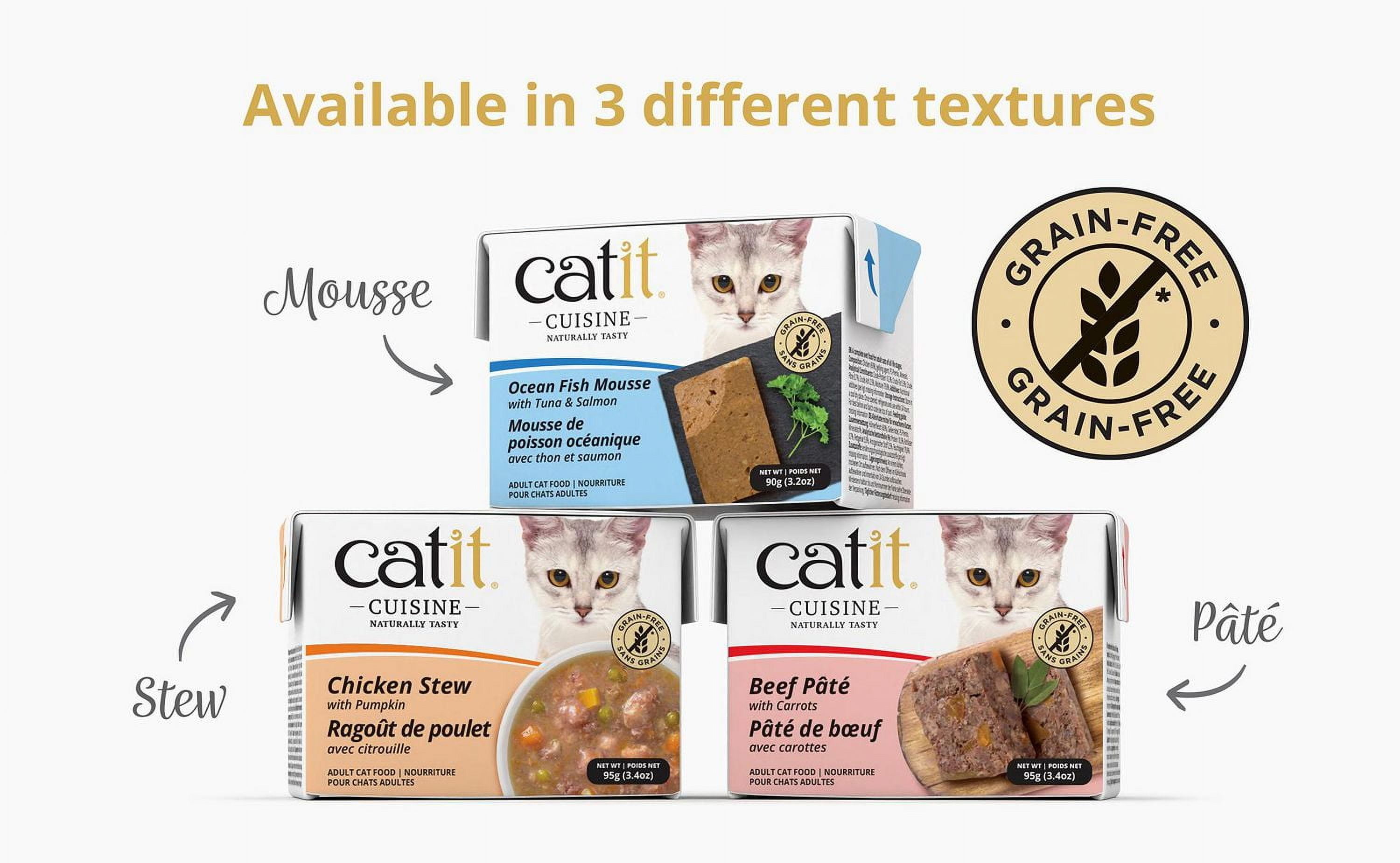 Catit Cuisine Tuna Pâté with Sardines Wet Cat Food, 95 g