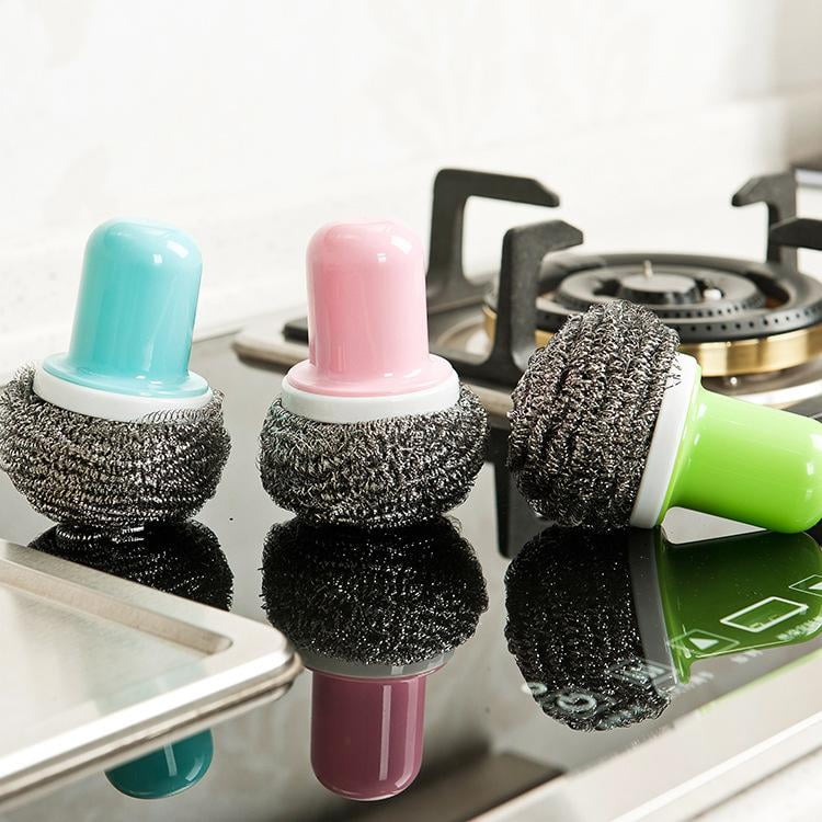 Stainless Steel Wool Kitchen Tableware Pot Pan Dish Clean Heavy Duty