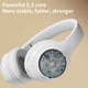 thumbnail image 5 of Auriculares Bluetooth Auriculares inalámbricos Auriculares inalámbricos Bluetooth con reducción de ruido inteligente Auriculares estéreo HiFi plegables con batería de larga duración Akmoler, 5 of 9