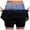Sky Blue, variant on FASHOFT Tennis Skirts For Women Printed Elastic Double Layer Skort With Pockets Breathable For Fitness And Outdoor Sports Wear Womens Athletic Skirt Blue
