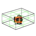 thumbnail image 2 of Herramienta de nivelación de función de autonivelación de 3 ° de nivel láser de 16 líneas multifuncional, 2 of 8
