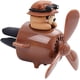 thumbnail image 1 of Difusor de perfume para aromaterapia de coche, Clips aromáticos para ventilador de aire piloto de oso de dibujos animados, 1 of 5