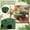 Green, variant on Felt Cat Tunnel Bed, Foldable Cat Cave Hideaway for Indoor Cats, Felt Cat House with Peek Holes, Scratch-Resistant Cat Play Tunnel and Cozy Cat Nest for Kittens and Small Cats