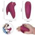 thumbnail image 7 of XBONP Sucking Vibrator Sex Toy for Women Vibrating Rose Toys Suction Vibrator, Wine Red, 7 of 7