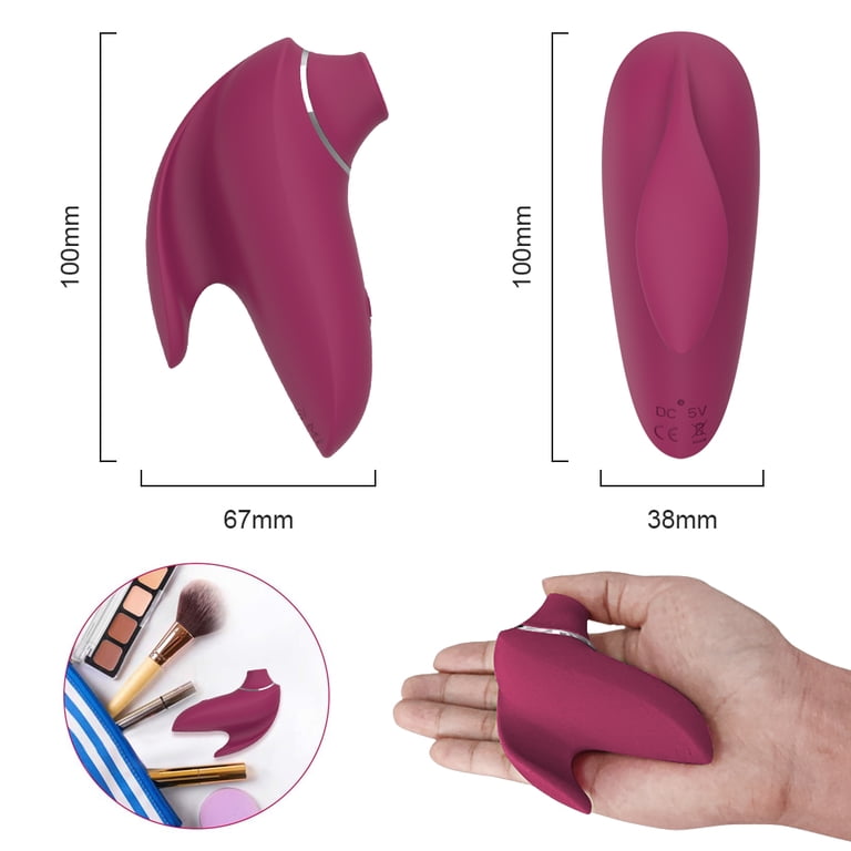 TLUDA Sucking Vibrator Sex Toy for Women Vibrating toys Clitoris Stimulator  Sex Suction Vibrator Female Adults Product Claret - Walmart.com