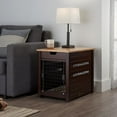 thumbnail image 5 of TRINITY 18" Pet Crate End Table w/ Drawer, Espresso Brown, 5 of 9