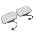 thumbnail image 4 of Faro LED De 2 Uds., 7 Pulgadas, 45W, Faro Cuadrado De Alto Brillo Para Wrangle Comanche Cherokee, 4 of 8