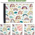 thumbnail image 4 of Rainbow Cartoon XXL Gaming Mouse Pad 35.4 x 15.7 Inch Large Desk Mat with NonSlip Rubber Base and Stitched Edges, Waterproof and Vibrant for Laptop, Keyboard, and Computer, 4 of 6