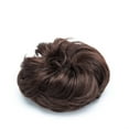 thumbnail image 6 of 2pcs Hair Bun Updo Hairpiece Wavy Curly Messy Donut Chignons Hair Piece Wig Hairpiece Scrunchie Bun Up Do | Ponytail Extensions, 6 of 7