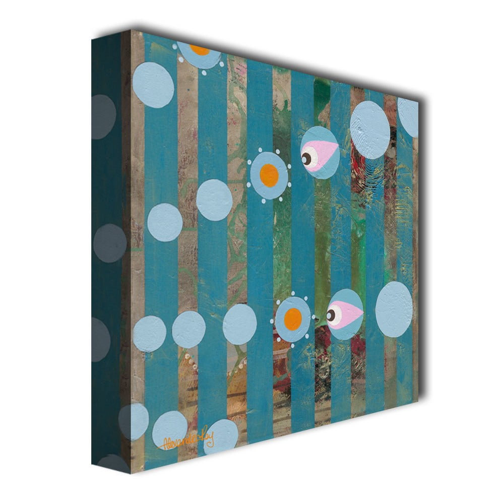 Trademark Fine Art "The Infallibility of Instinct III" Canvas Art by Alexandra Rey