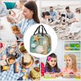 thumbnail image 5 of Easygdp Starfish And Seashell Bolsa Térmica Premium - Tela Oxford Impermeable, Gran Capacidad, Bolsillo Frontal, Unisex para Trabajo, Escuela, Actividades al Aire Libre y Picnics, 5 of 5