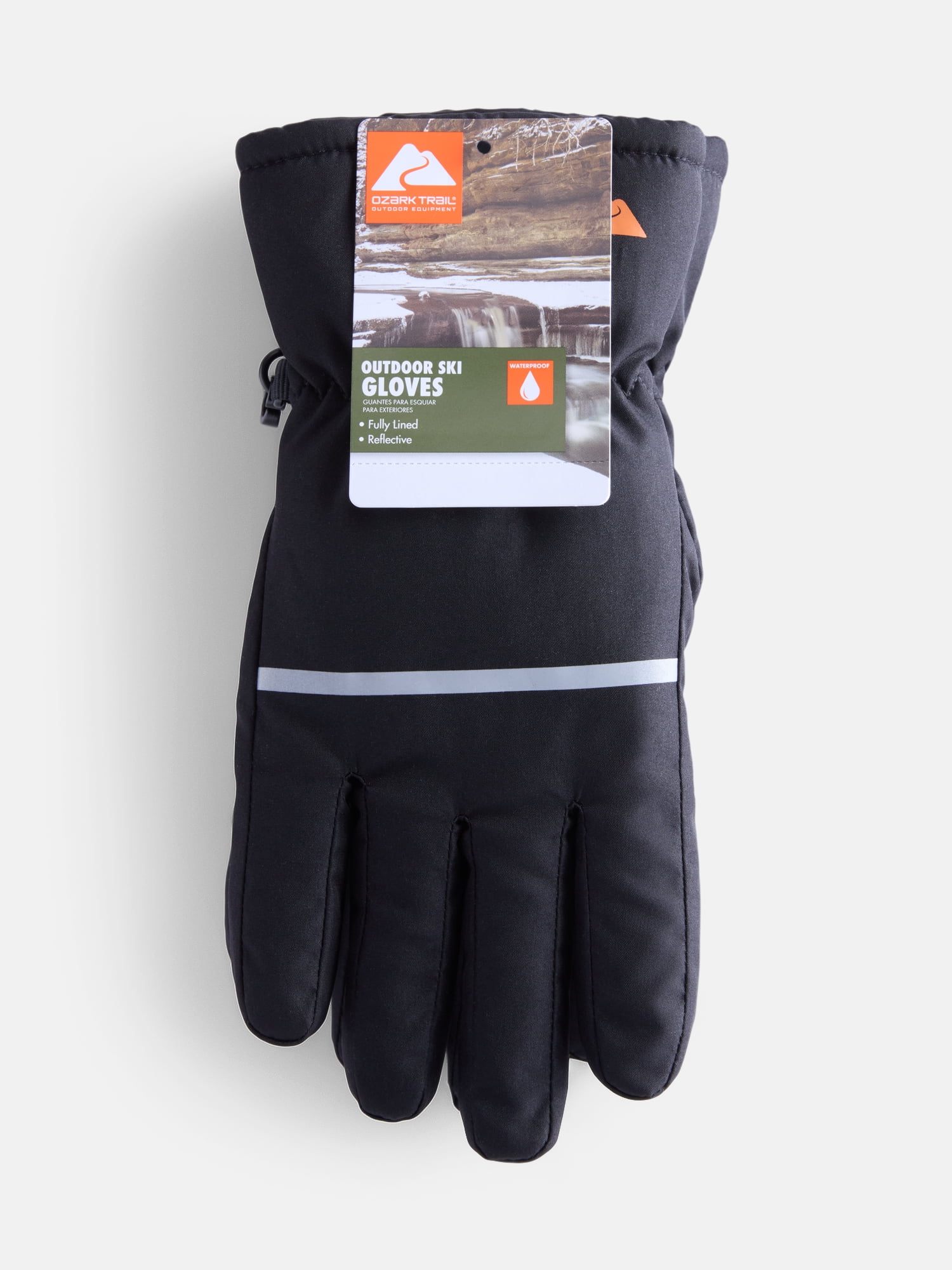 Ozark Trail Boys Outdoor Snow Ski Gloves, Sizes S-XL