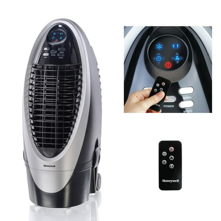 Honeywell 300-412CFM Portable Evaporative Cooler, Fan & Humidifier with Ice Compartment, Carbon Dust Filter & Remote, CS10XE, (Best Air Cooler In India 2019 With Price)