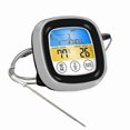 thumbnail image 1 of Digital Meat Thermometer For Oven Bbq Grill Kitchen Food Cooking With 1 Probe And Timer, 1 of 4