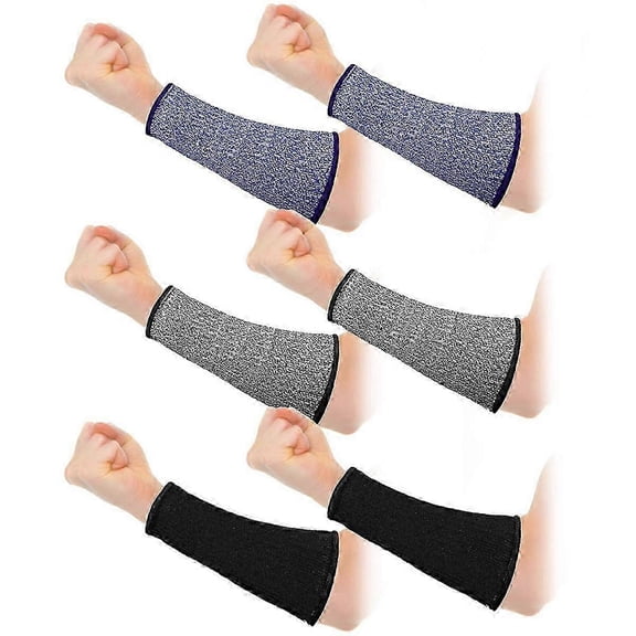 Forearm protection sleeves for thin skin and abrasions and cuts; forearm sleeves; 5th degree arm burn protection sleeves