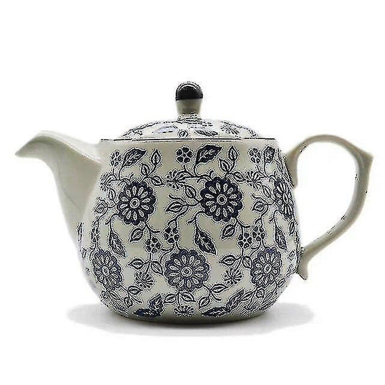 Blue And White Porcelain Retro Teapot Ceramic Household Kettle
