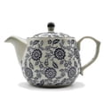 thumbnail image 1 of Blue And White Porcelain Retro Teapot Ceramic Household Kettle Handmade Office Filter Tea Pot, 1 of 5
