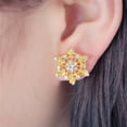 thumbnail image 2 of Fiudx Pendientes Navideños de Moda para Mujer Pendientes de Papá Noel, 2 of 4
