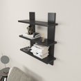 thumbnail image 4 of Bosfori Harris Wall Shelf Anthracite, 4 of 5