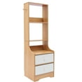 thumbnail image 6 of DENEST End Side Table Tall Nightstand with Drawer Storage Shelf for Bedroom Living Room, 6 of 24