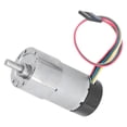 thumbnail image 3 of Encoder Metal Gear Motor, Metal Gearmotor Industrial Drive Device Encoder Reduction Gear Motor  For Massage Chairs For Baby Electric Shakers For Electric Ovens 167RPM, 3 of 8