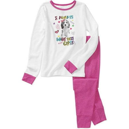 Fruit of The Loom Girls' Thermal Underwear Set