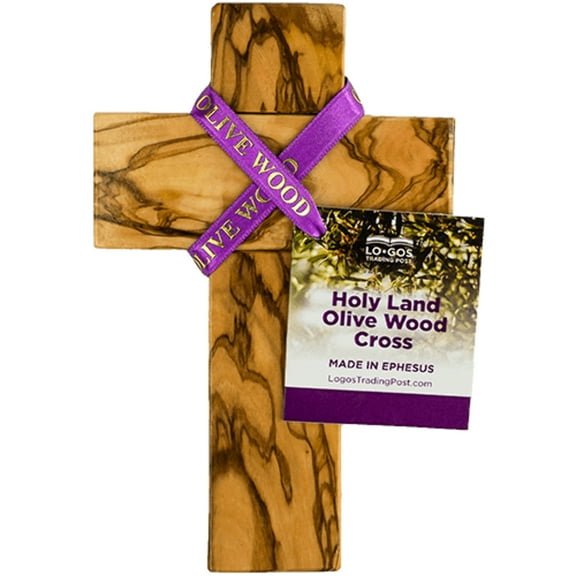 6.5" Olive Wood Wall Cross