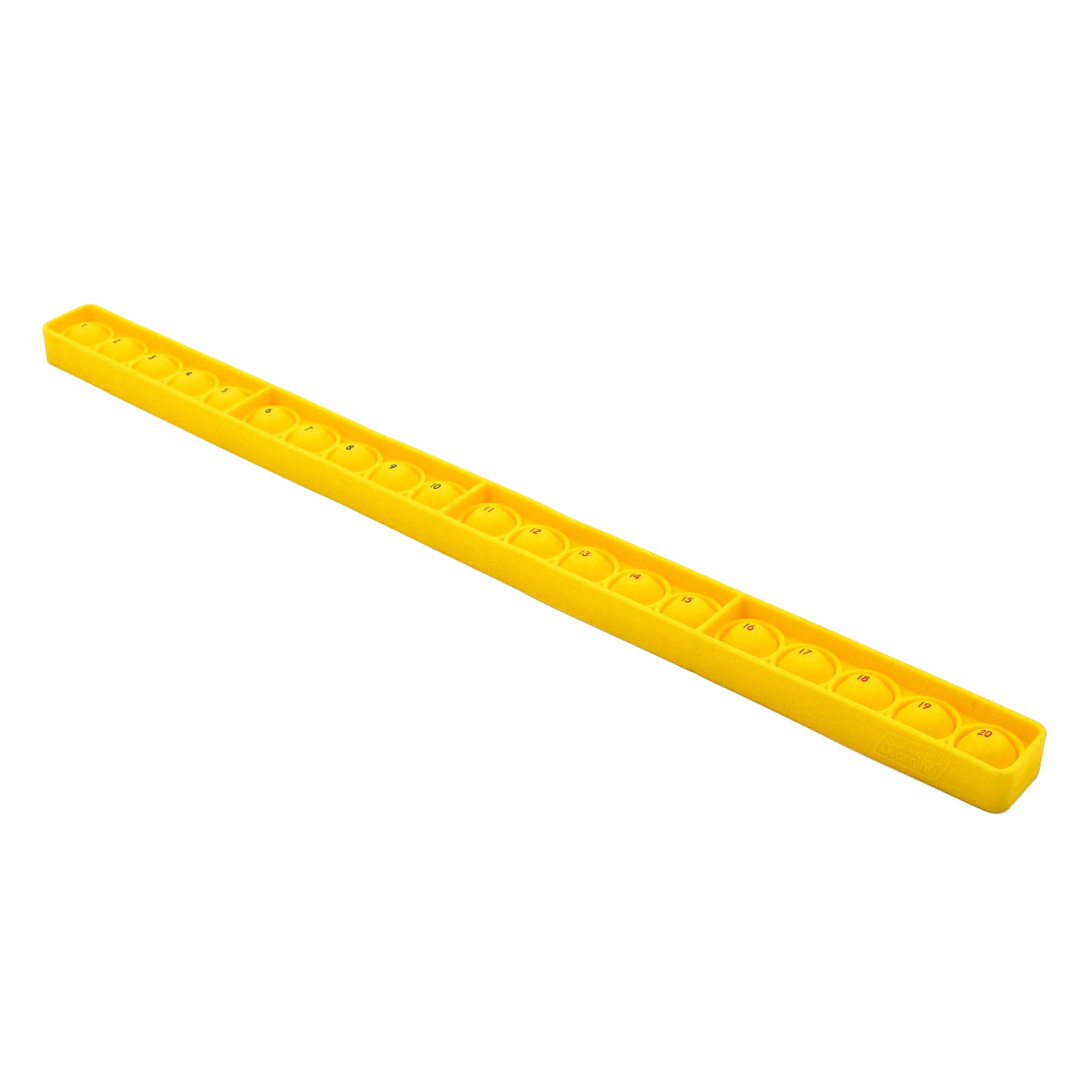 Pop & Learn Number Track Bubble Board