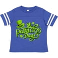 thumbnail image 3 of Inktastic St. Patrick's Day Hand Lettering with Green Top Hat Boys or Girls Toddler T-Shirt, 3 of 5
