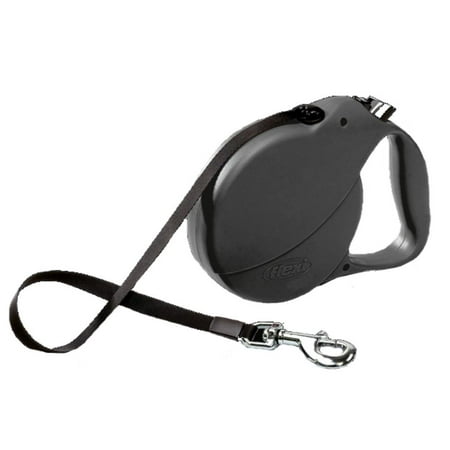 Flexi EXPLORE L BK Retractable Leash, 26', Black