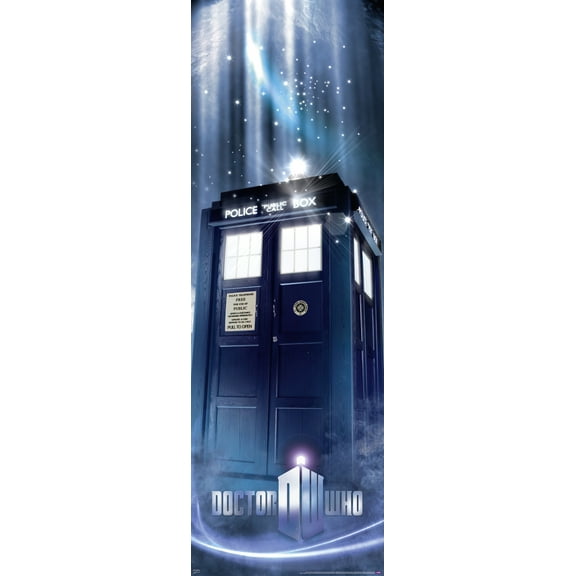 Doctor Who - TV Show Door Poster (The New Tardis / Matt Smith) (Dr. Who)