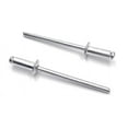 thumbnail image 1 of LAICAIW 100 Pcs Rivets en Aluminium pour Stores 1/8 Pouces x 5/16 Pouces, Rivets Pop 3,2 x 8mm, Lot de 100 (Argent), 1 of 6