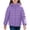 Purple, variant on Mifsaly Baby Boys Girls Warm Puffer Jackets Zip Up Hooded Winter Coat Fall Winter Classic Going Out Back to School Daily Outfits with Pockets