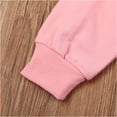 thumbnail image 6 of Linjinx Unisex Pullover Hoodies for Boys Girls Drawstring Casual Hooded Top Pull On Clothes Hoody Pink 120, 6 of 7