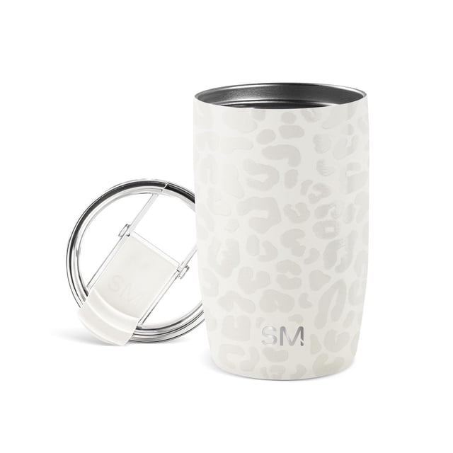 Simple Modern Taza de Café para Viajes con Tapa Abatible | Taza de Café Helado de Acero Inoxidable Aislada | Regalos para Mujeres & Hombres | Voyager Colección | 3