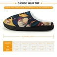 thumbnail image 2 of Izuku Midoriya Deku My Hero Academia Kid's Cotton Slippers Winter Warm Soft Plush Slippers with Rubber Sole Non-Slip Indoor Outdoor Slip on Shoes Fluffy House Slippers For Boys Girls Teen, 2 of 8