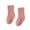 Pink, variant on Krdevn Baby Socks - Children's Socks Boys and Girls Cotton Socks Double Needle Mid Calf Baby Solid Color Socks - Socks for Baby Girl,Color:Pink,Size:3-5 Years