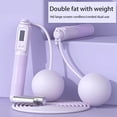 thumbnail image 1 of Xingzhi Poids Réglable Sans Fil avec Compteur pour Exercice Adultes Violet, 1 of 8