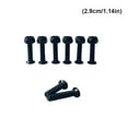 thumbnail image 3 of ZheElen Ensemble de Clous de Pont pour Planche à Roulettes Pièces de Rechange Outils de Longboard Quincaillerie Vis d'Embarquement Professionnelles Fournitures Noir 29mm 1Ensemble, 3 of 6