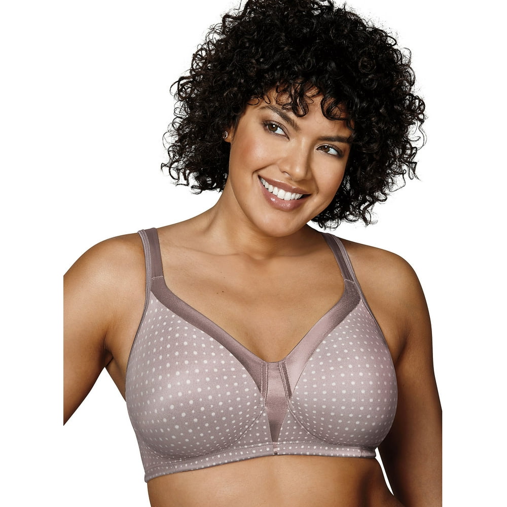 Playtex - Playtex 18 Hour 4803 Silky Soft Smoothing Wirefree Bra Dot ...