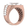 thumbnail image 2 of 1/2 Carat Men's Diamond Wedding Band Ring in 14K Rose Gold (Ring Size 13) (I1-I2 Clarity), 2 of 5