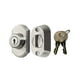 thumbnail image 1 of Cerrojo de seguridad con llave ideal para puertas contra tormentas y mosquiteras, 1 of 4