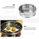 thumbnail image 5 of EeaseMX Cesta vaporera de 16 cm con asas de acero inoxidable, práctica rejilla para cocinar panecillos, ideal para el hogar, la cocina y el restaurante (plateada)., 5 of 7