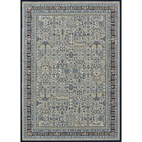 Couristan Old World Classics Nazmiyal Wool Area Rug, Alabaster, 7'10" x 11'2"