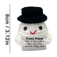 thumbnail image 2 of Christmas Decor Desk Area Snow Flocked PE Tree Home Luxury Encryption Small Hotel Counter Decoration for Friend, Christmas Gift(C ), 2 of 2