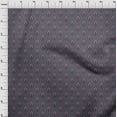 thumbnail image 3 of oneOone Polyester Lycra Fabric Leaves|Floral & Paisley Block Print Fabric By Yard 56 Inch Wide, 3 of 4