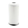 thumbnail image 1 of Rubbermaid Commercial R32EGLW Fire-Resistant Open Top Receptacle- Round- Steel- 15 gal- White, 1 of 1