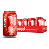 (12 pack) Poppi Classic Cola Prebiotic Soda, 12 oz, 12 Pack Cans