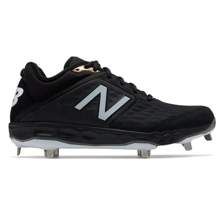 New Balance Low-Cut 3000v4 Metal Baseball Cleat Mens Shoes Black